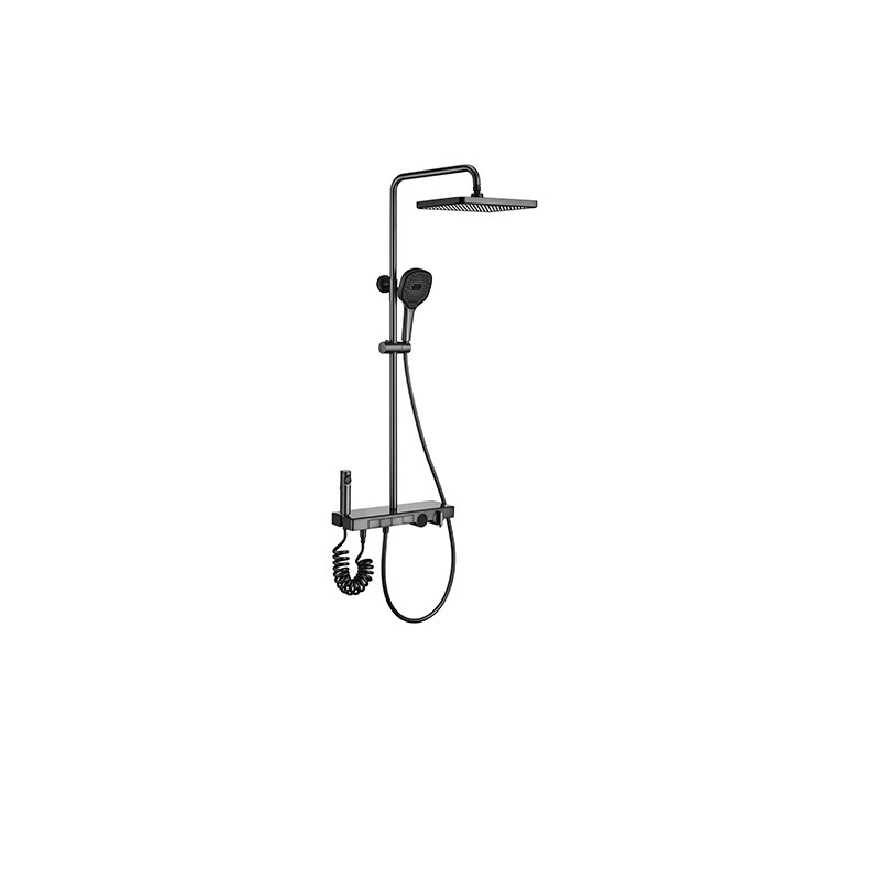 Bathroom Square Thermostatic Mixer Shower