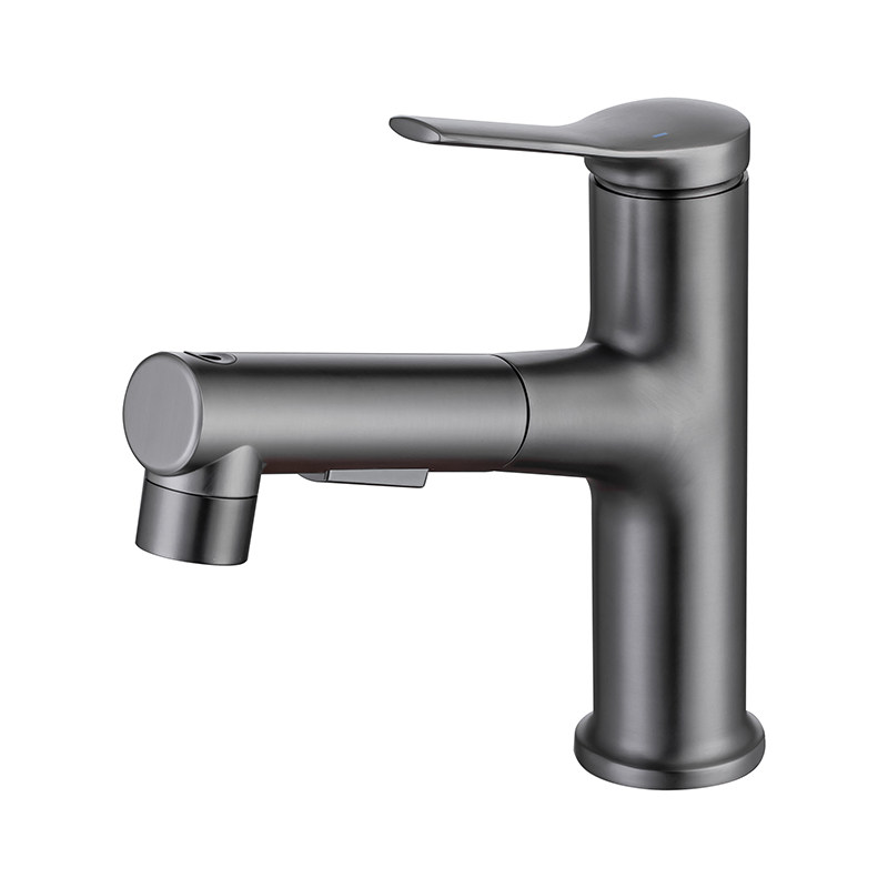 Pull Out Basin Faucet With Multifunctions