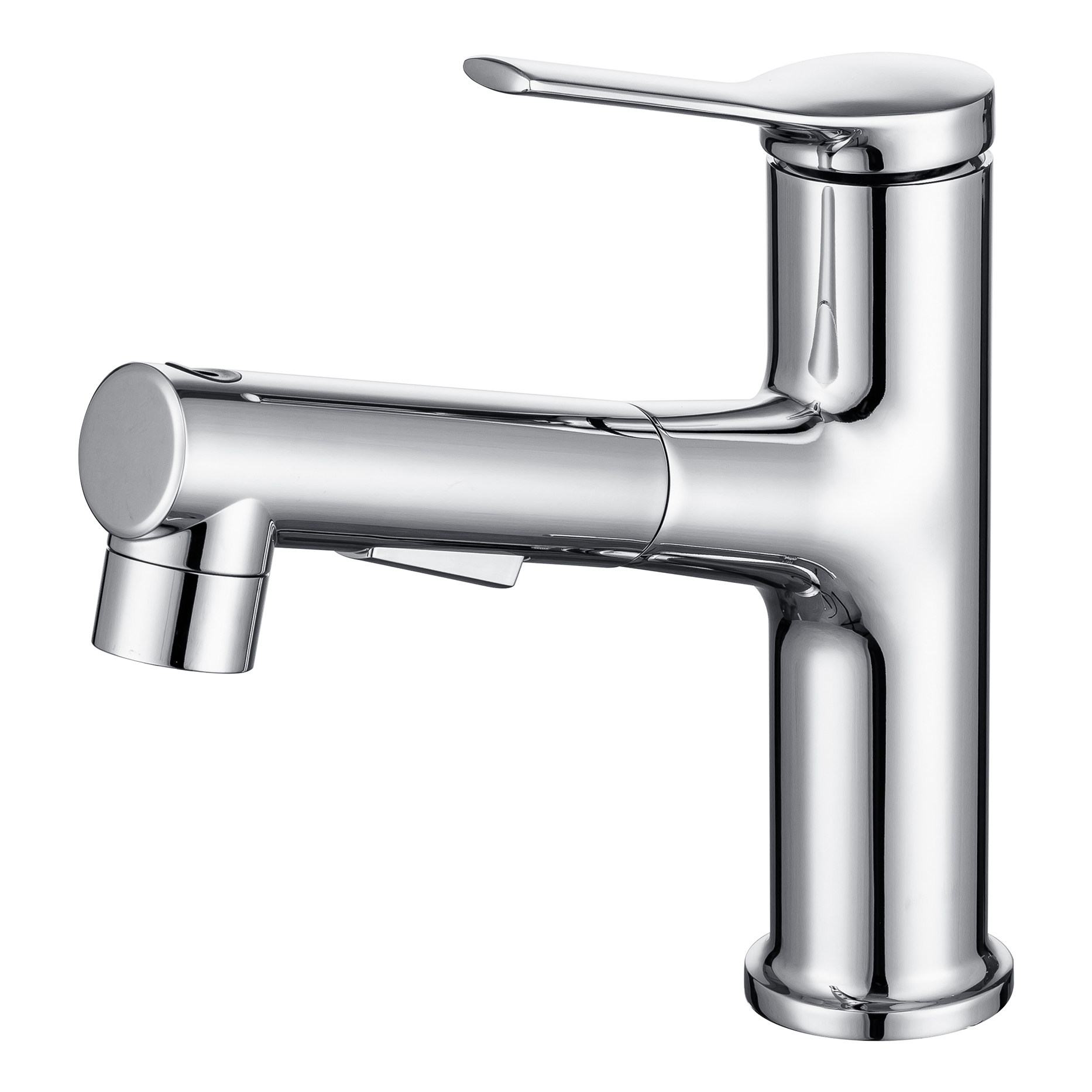 Pull Out Basin Faucet With Multifunctions