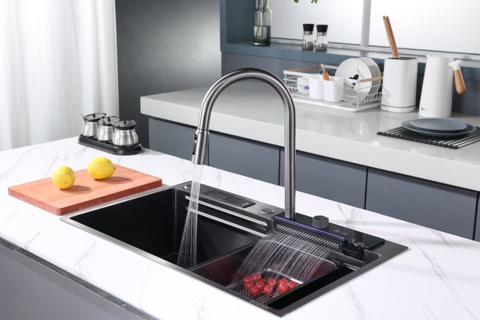 Smart Modern Integrated Kitchen Sink