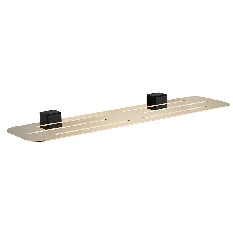 Brass Wall Mounted Storage Shelf