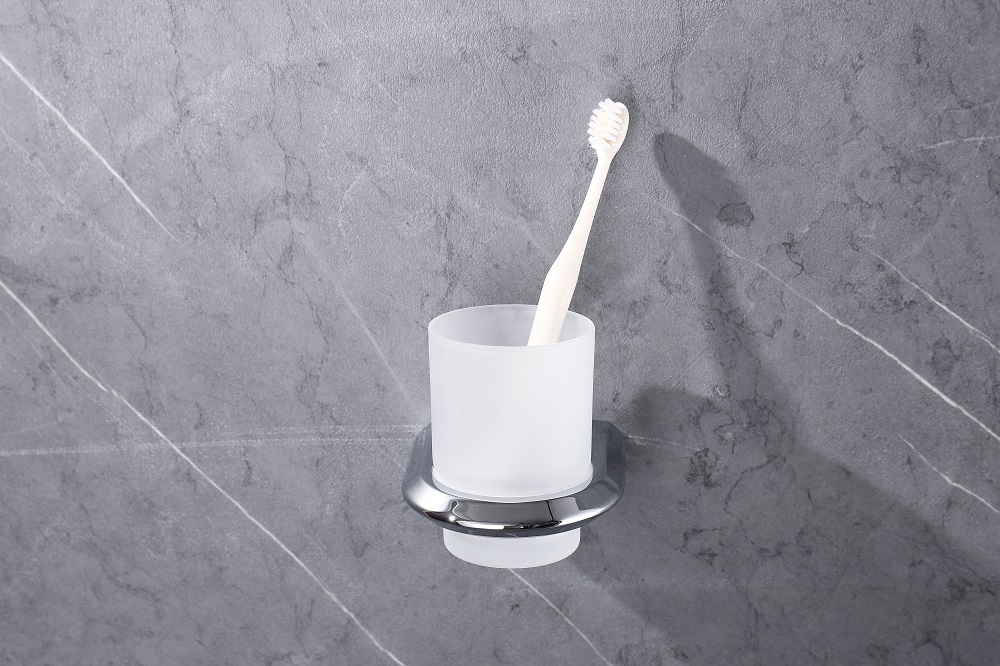 Bathroom Tooth Brushed Tumbler Holder