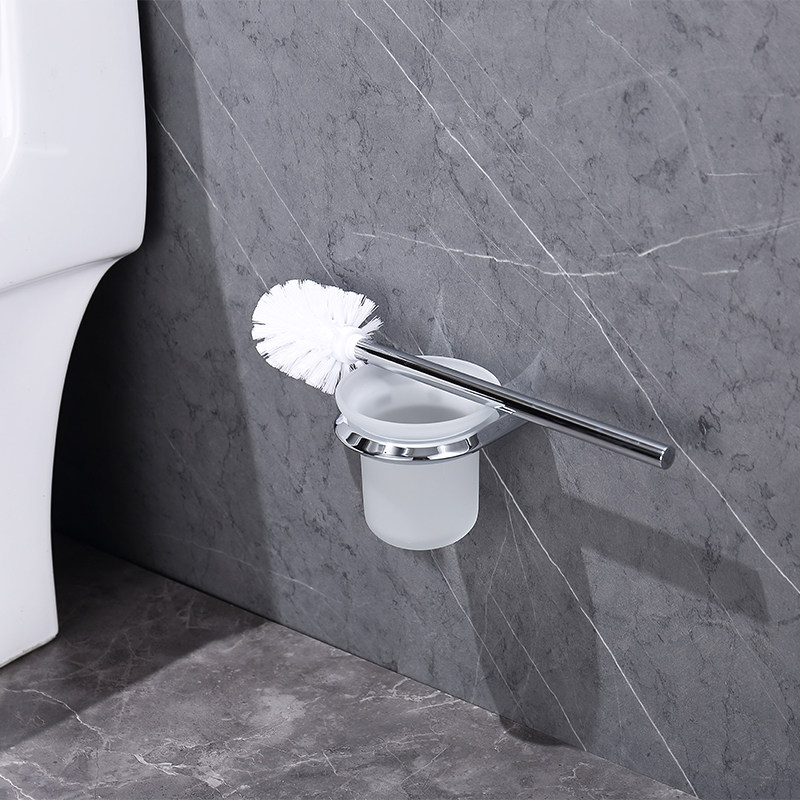 Wall Mounted Toilet Brushed Holder