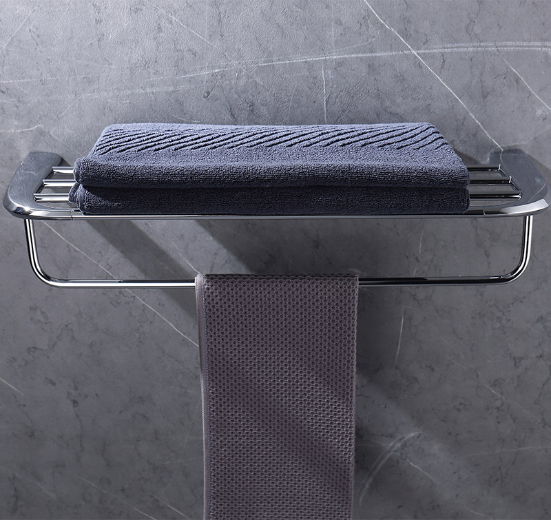 Double Layer Towel Rack for Bathroom