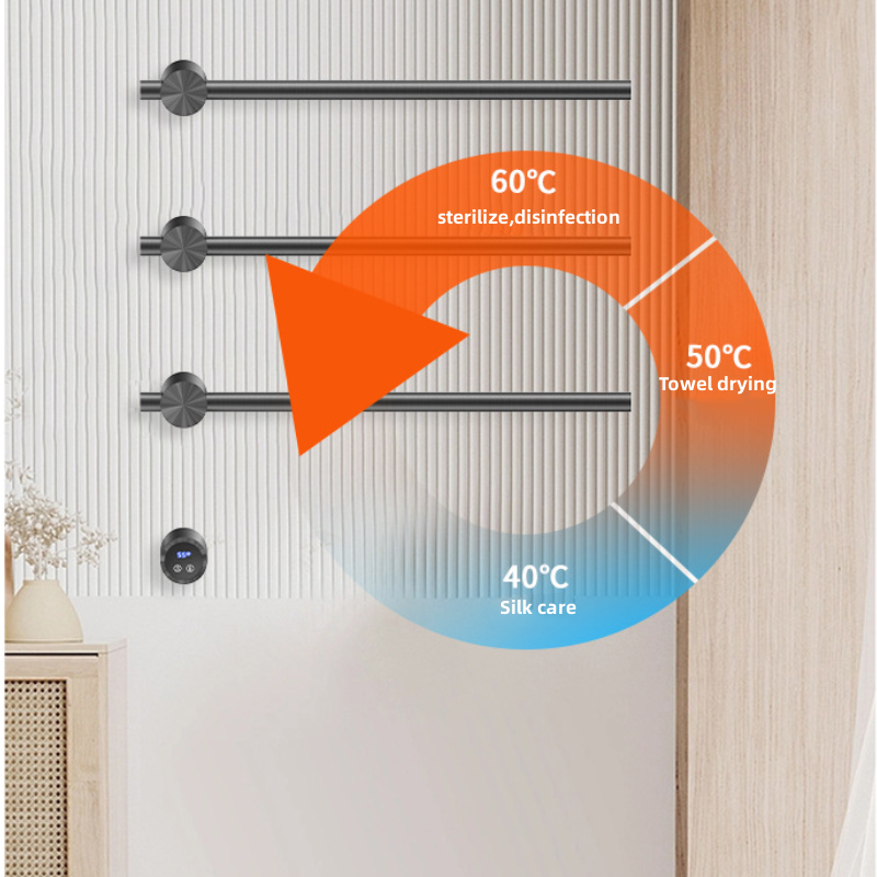 Hotel Bathroom Electric Heated Towel Bar