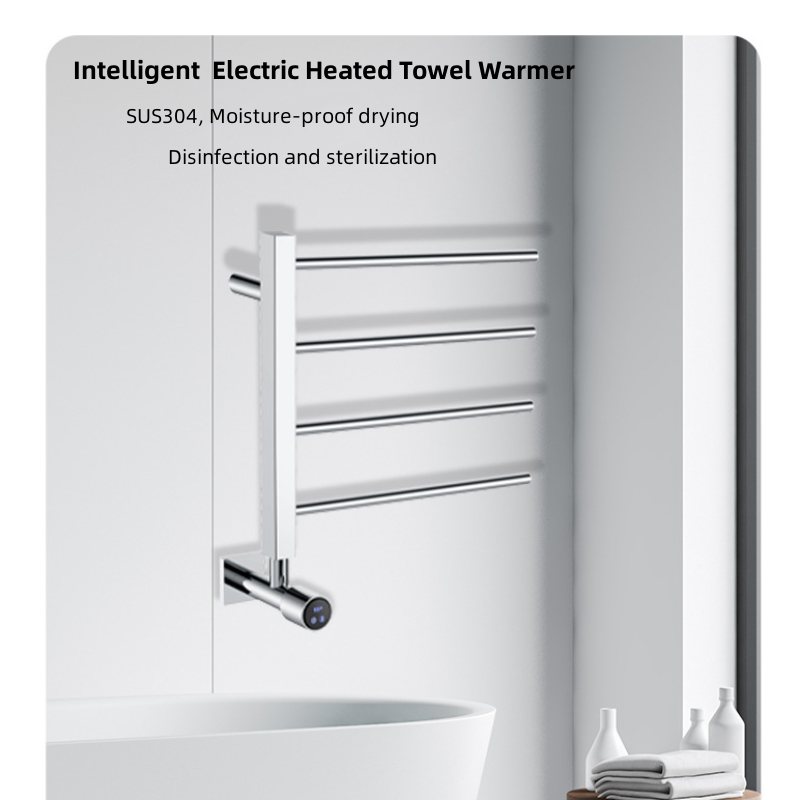 Stainless Steel  Electric Heated Towel Rack