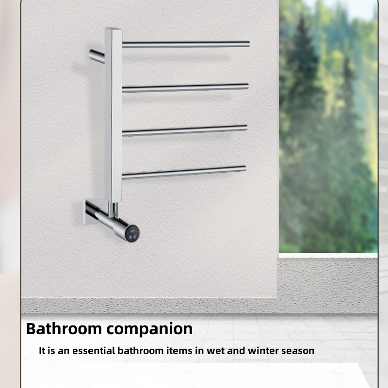 Stainless Steel  Electric Heated Towel Rack