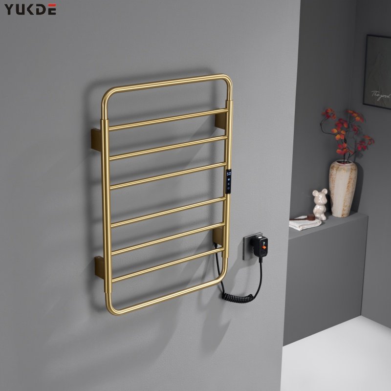 Exposed Installation Bathroom Heated Towel Rack