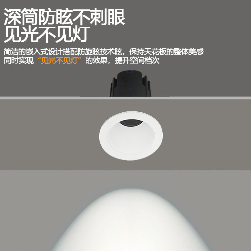 LED洗墙防眩射灯