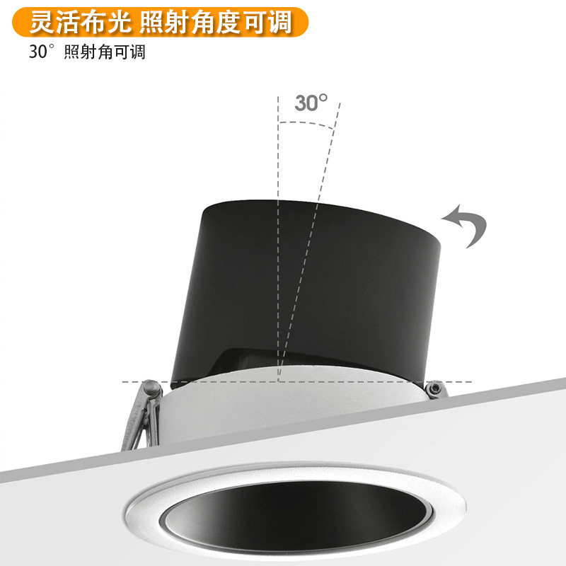 LED洗墙防眩射灯