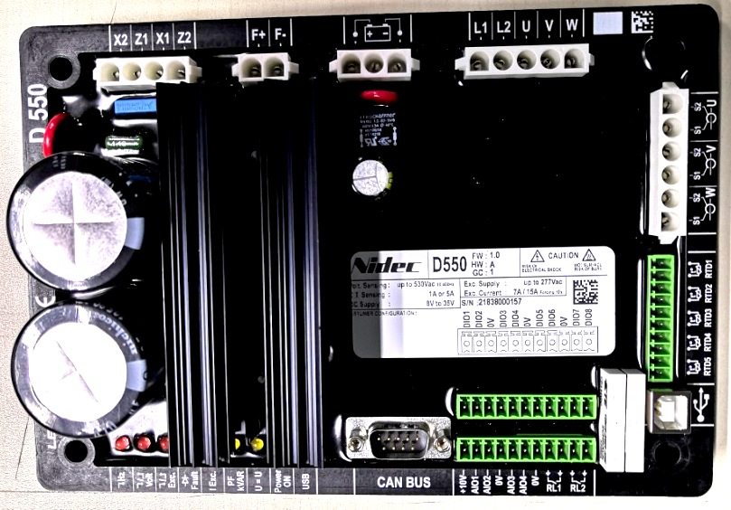 LEROYSOMER利莱森玛D550-Caterpillar D550-FG Wilson D550软件下载