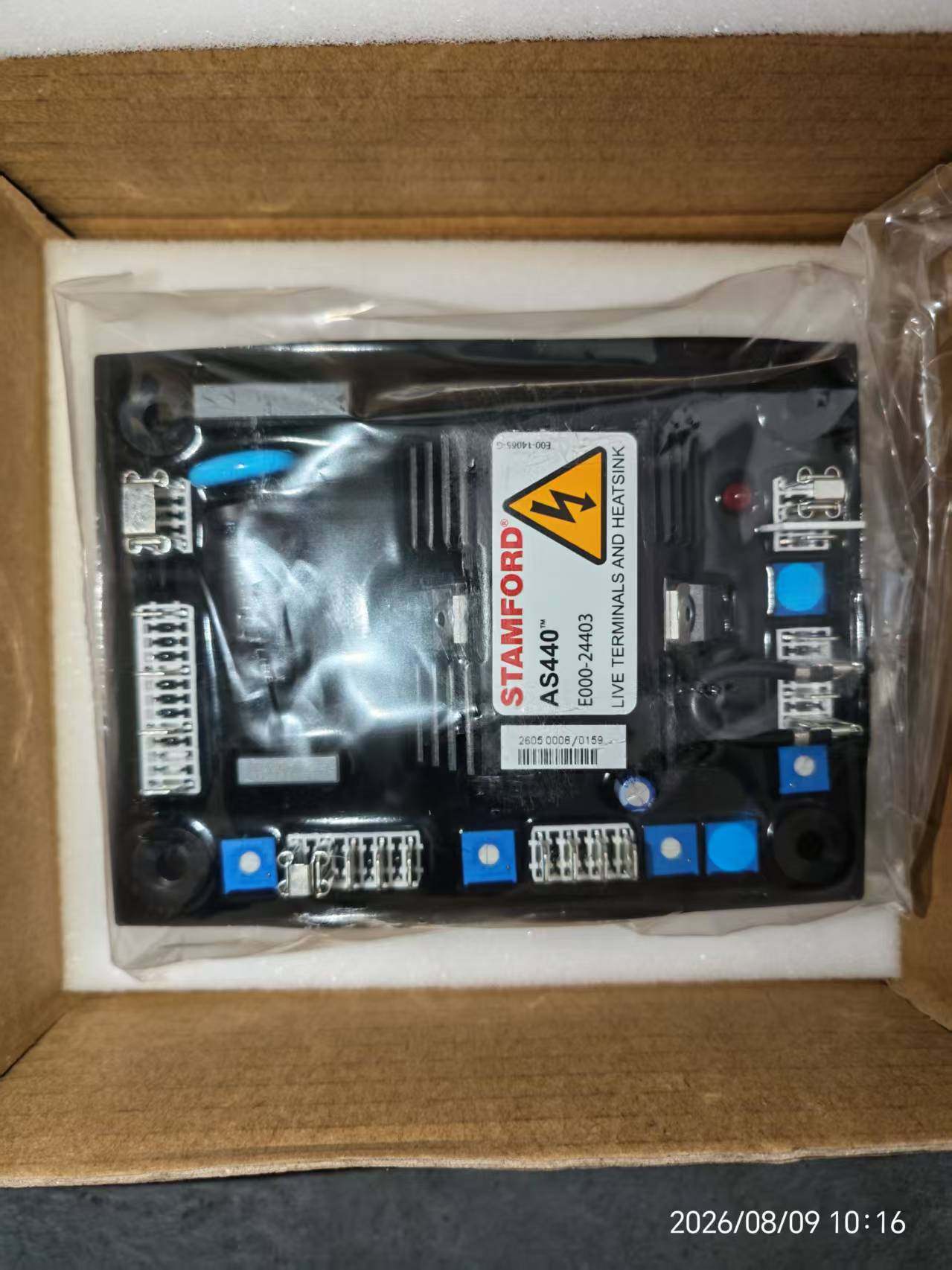 Stamford AS440 无刷发电机自动电压调节器AVR调压器稳压板柴油发电机配件