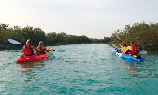 艾塔基拉红树林-皮划艇