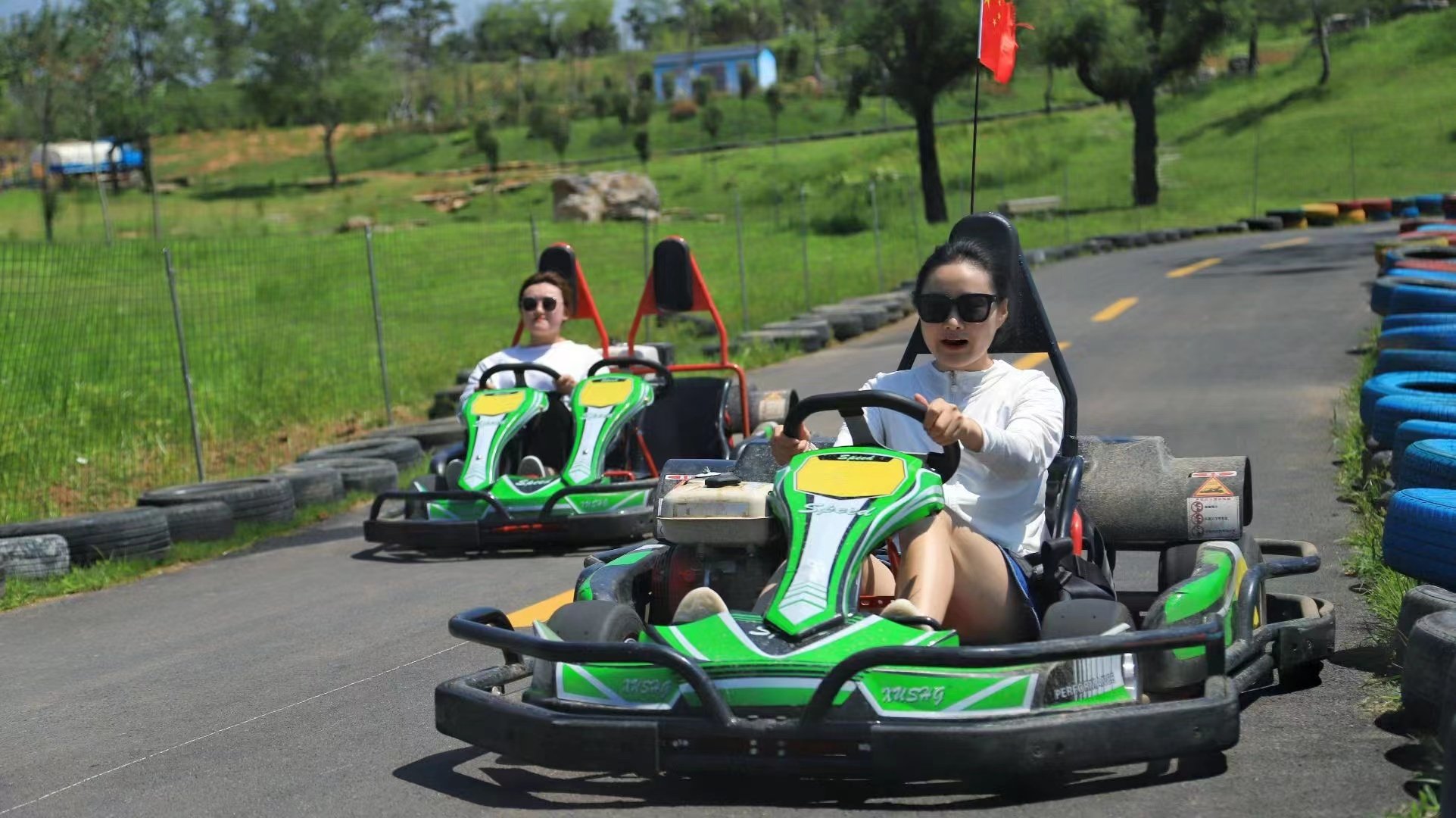 重磅！大悟首家|田园卡丁车|成人儿童双赛道