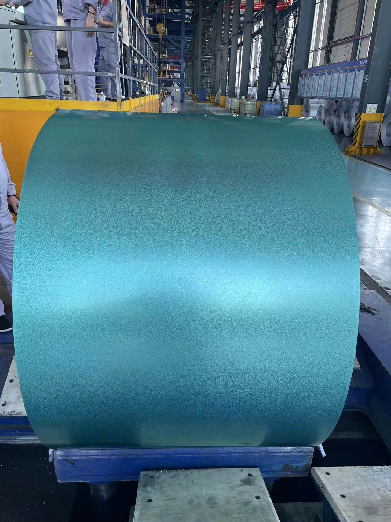 Galvalume(alu-zinc) steel fingerprint resistant natural color board