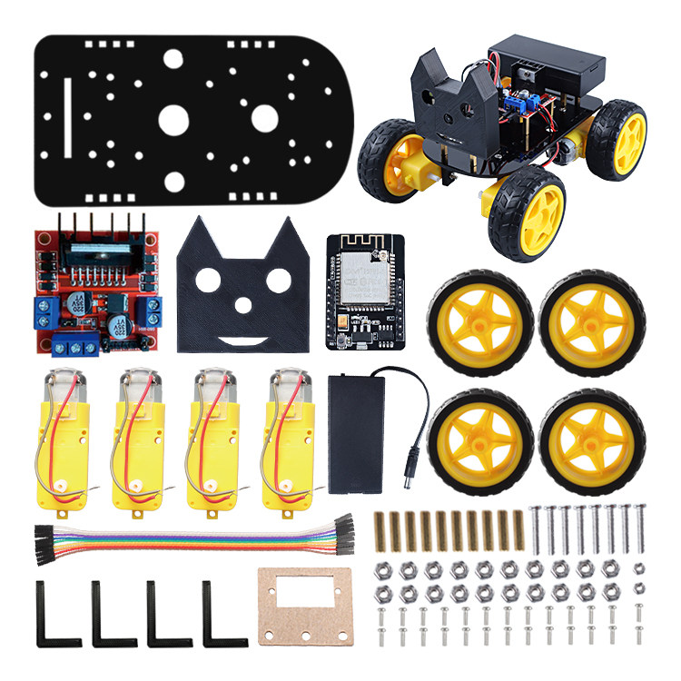 DIY RC Car With Cam Robot Smart Car Kit ESP32-Cam Module Smart Car For  Arduino - 深圳市智懿科技有限公司