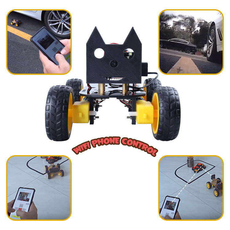 ESP32 CAM WI-FI Control Smart Robot Car Kit with Programming Code ZYC0076  at Rs 6016.10/piece in Pune