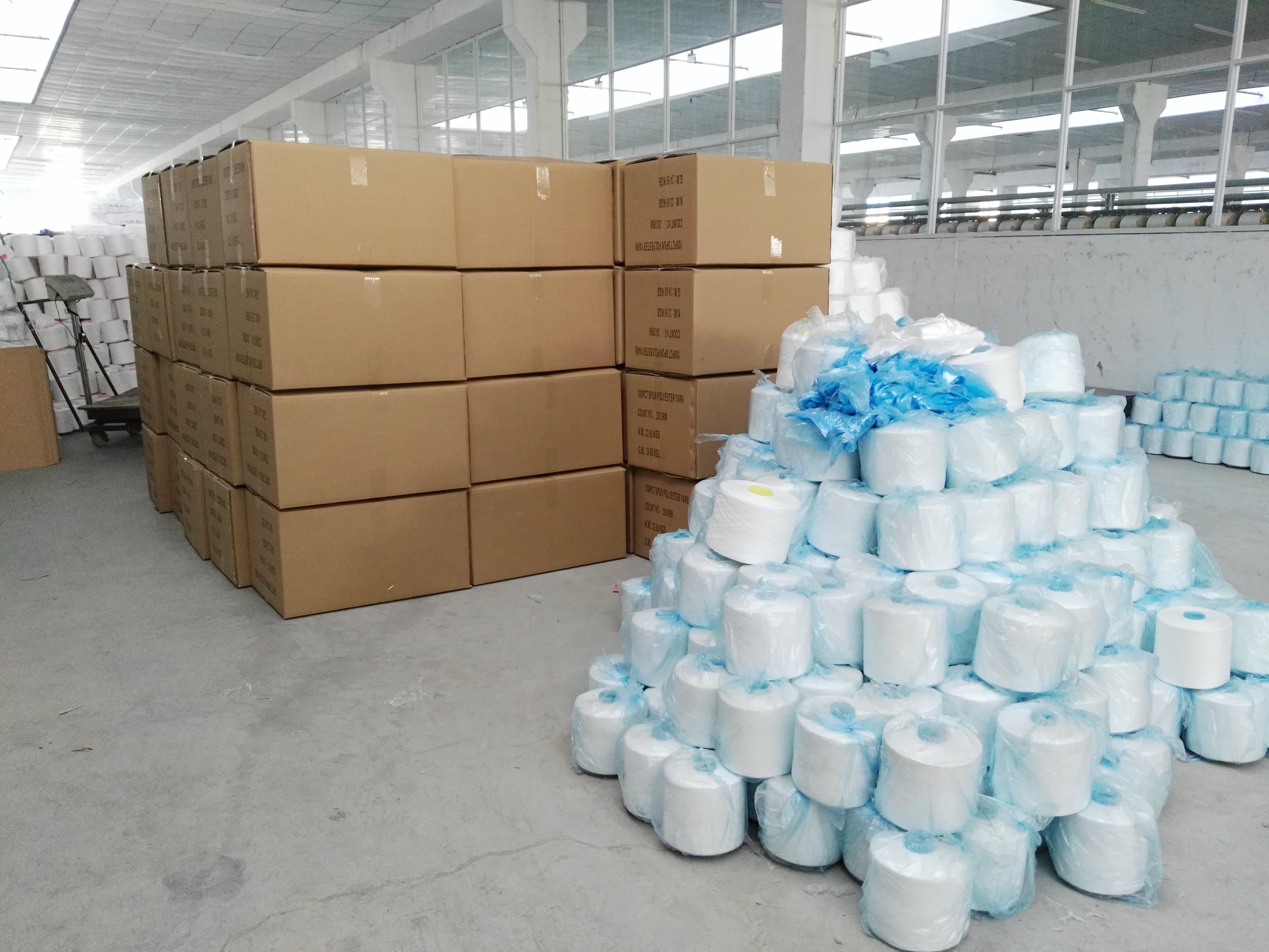 HUBEI MEGA GOLD IMPORT AND EXPORT CO.,LTD-A LEADING SUPPLIER OF POLYESTER YARN!