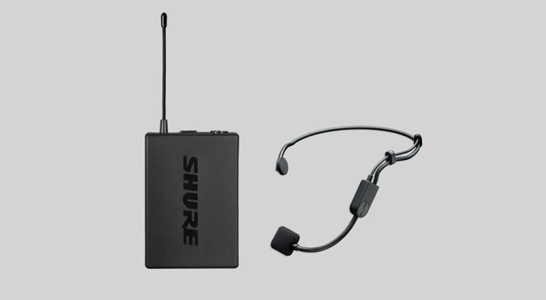 SHURE SVX1腰包式发射机+PGA31头戴式话筒