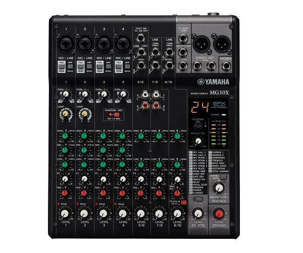 雅马哈 MG10X 10路模拟调音台