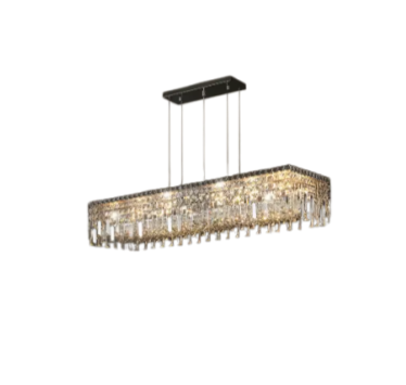 YBL001 Modern LED Pendant Lamp Restaurant Kitchen Island Living Room Hanging Lights Kitchen Over the Table Luxury Crystal Chandelier