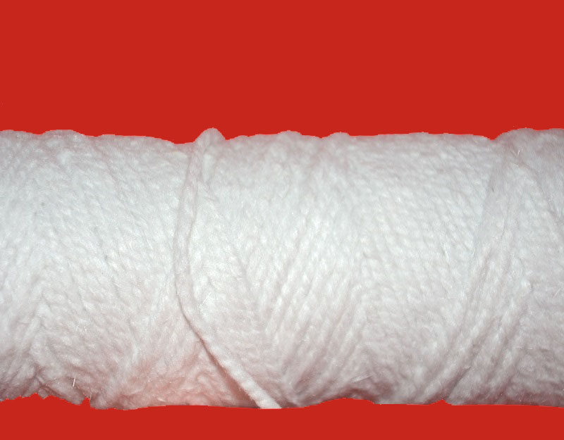 Ceramic fiber yarn