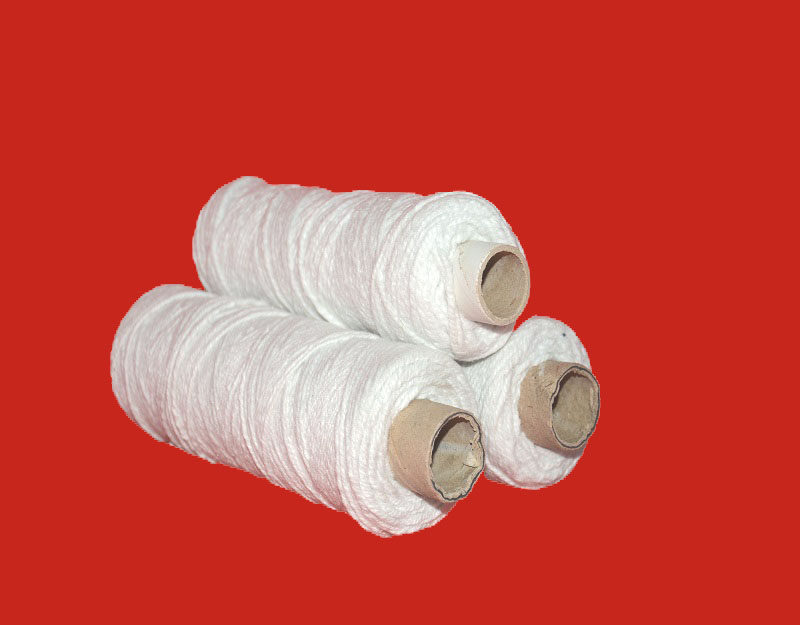 Ceramic fiber yarn