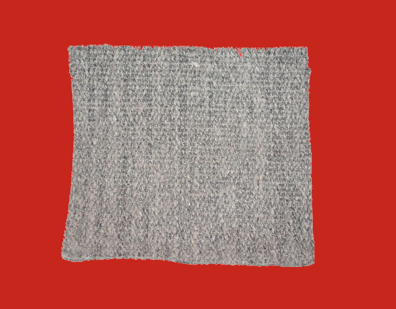 Sintered ceramic fiber cloth