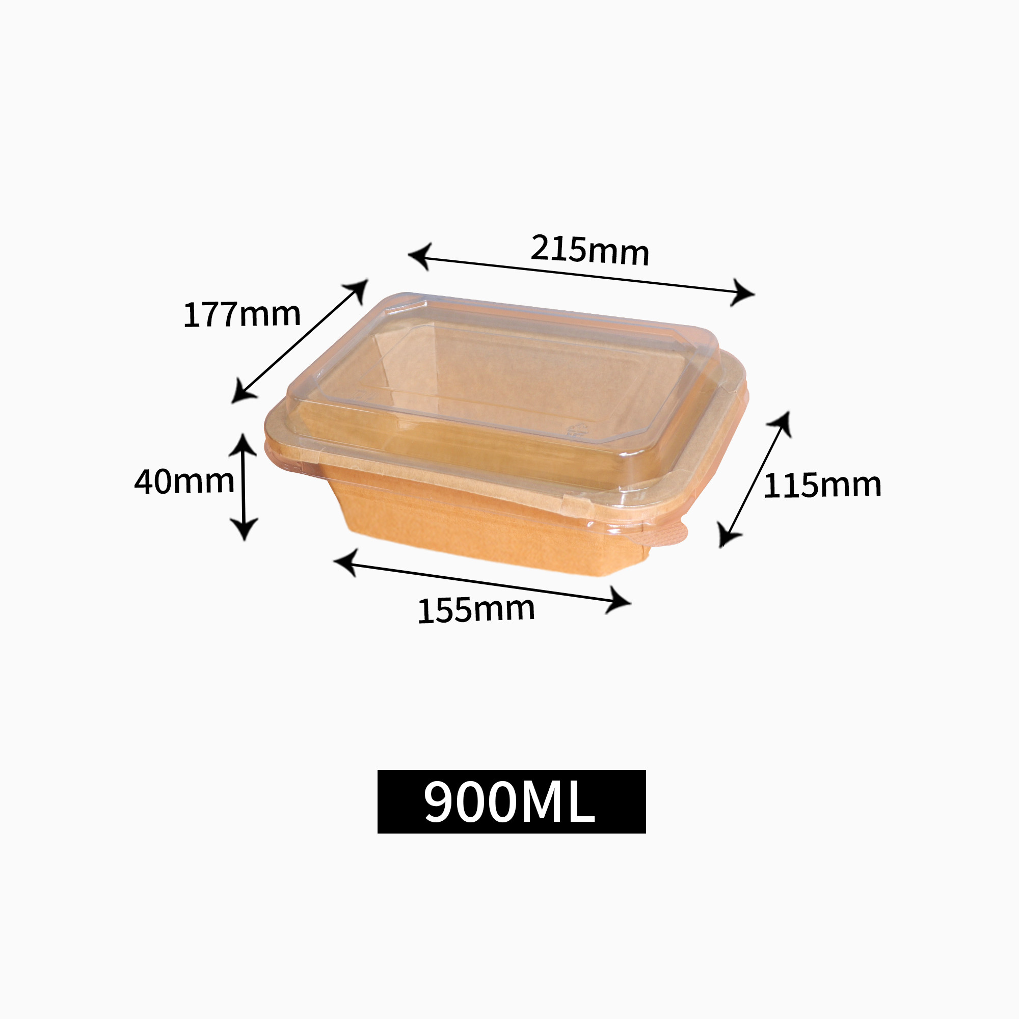 Rectangular octagonal kraft carton