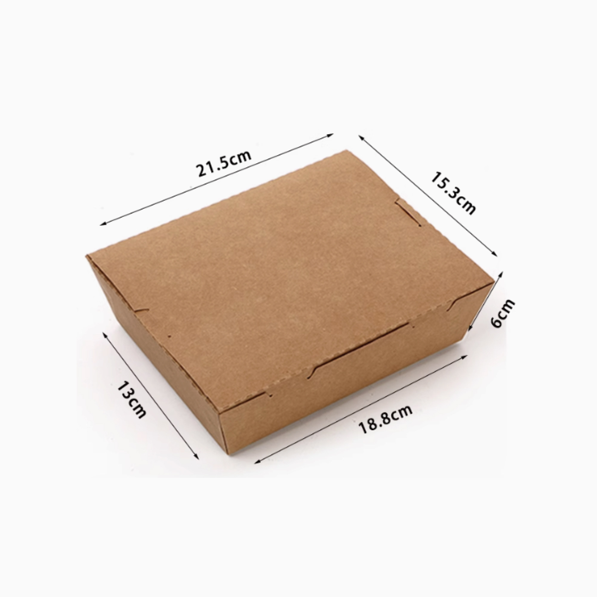 Kraft paper flip box