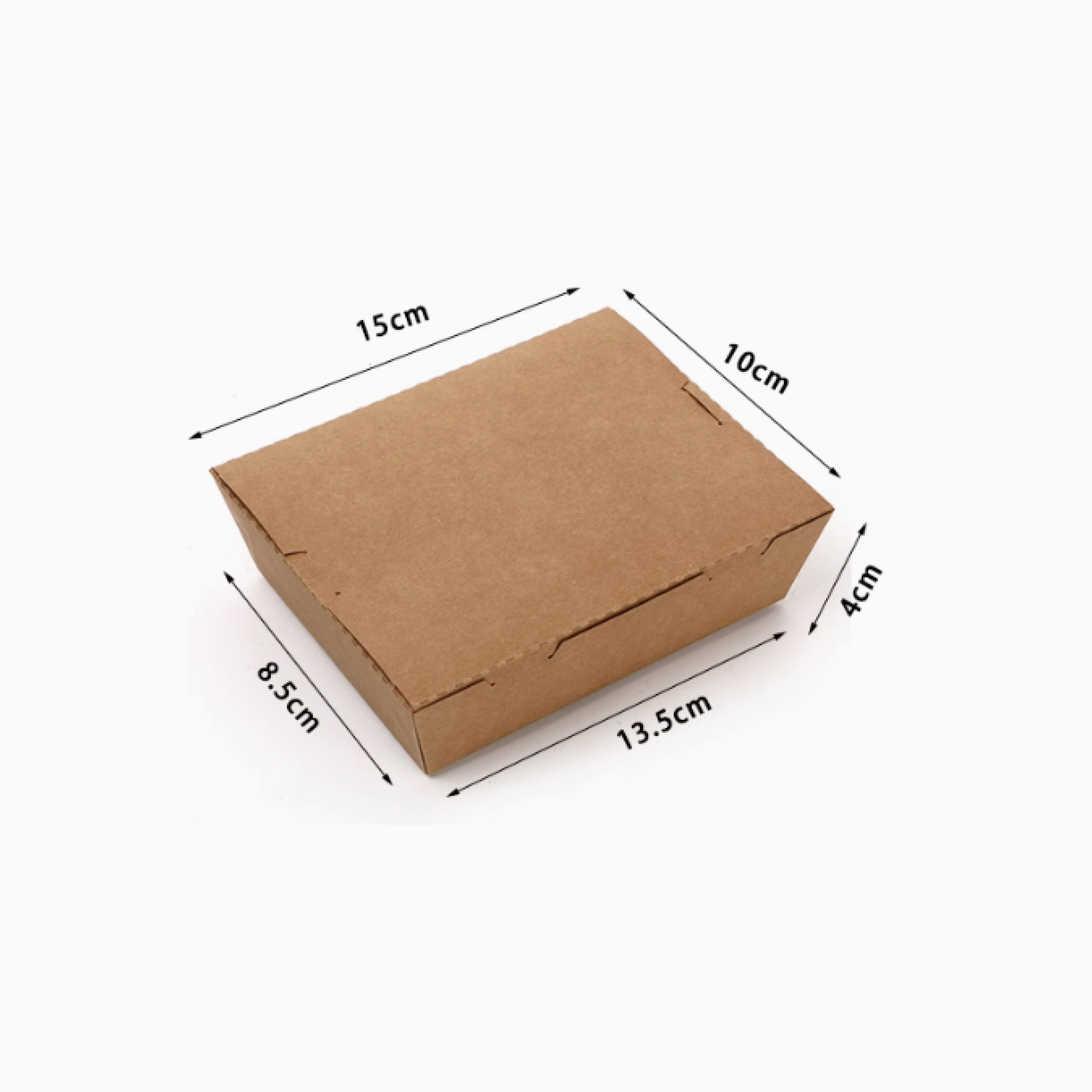 Kraft paper flip box