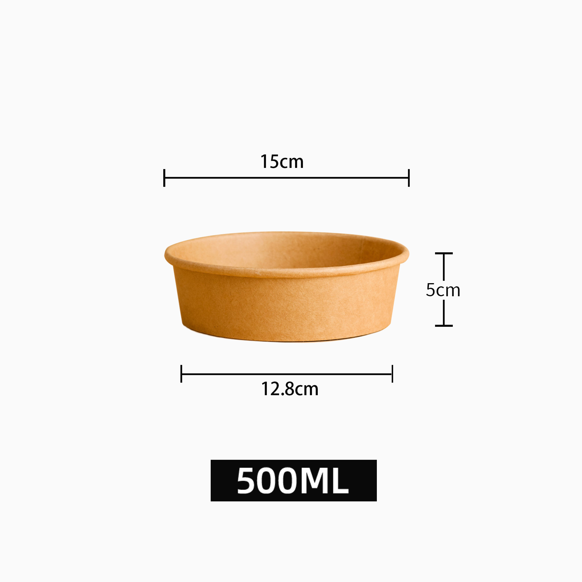 kraft paper soup bowl