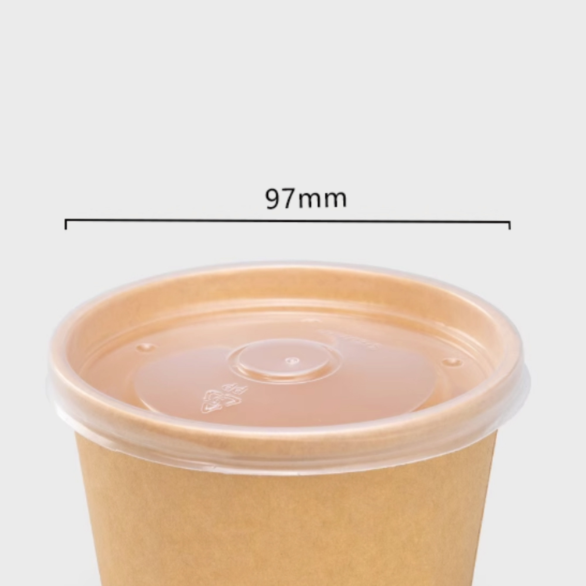 kraft paper soup pail