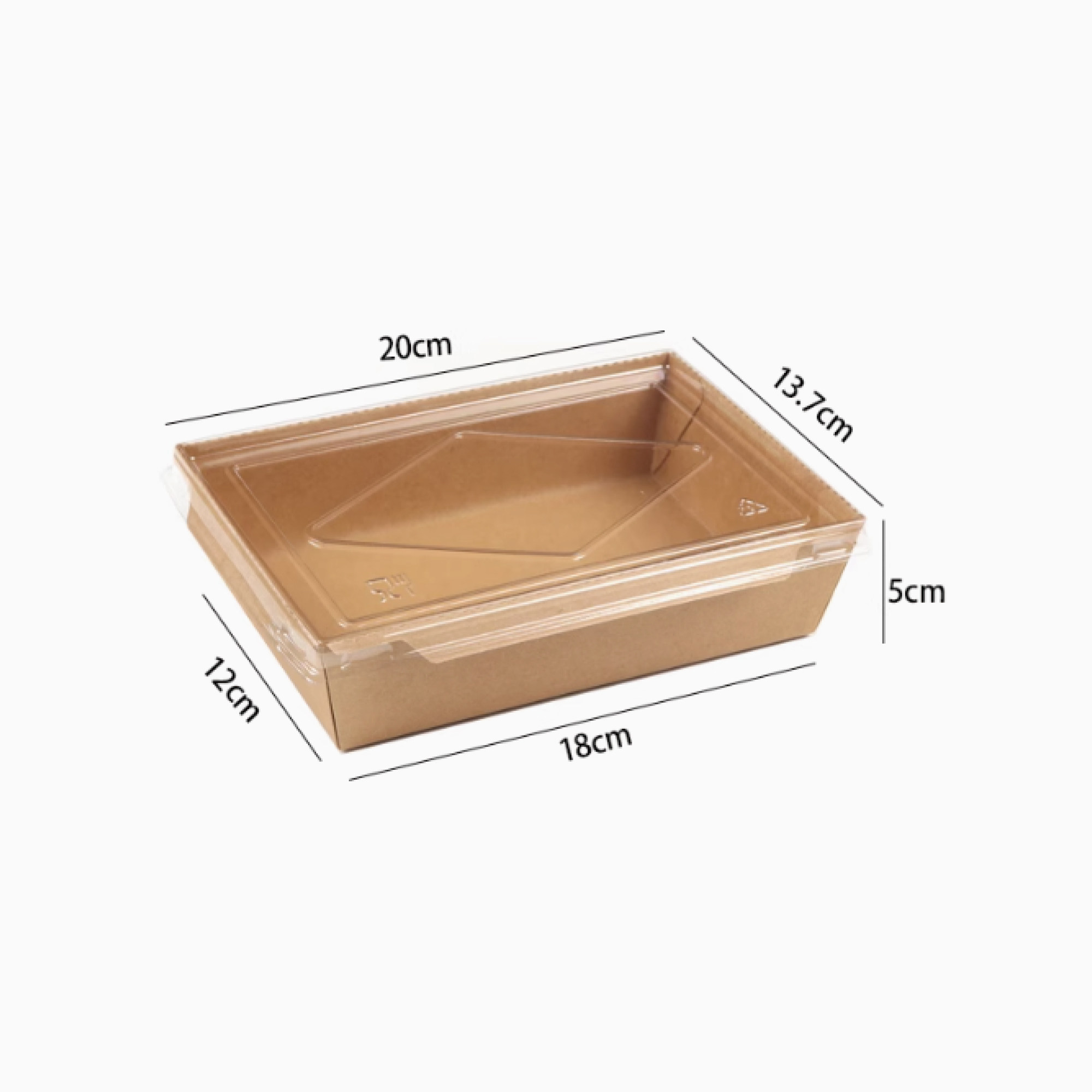 Fried chicken box (single compartment)
