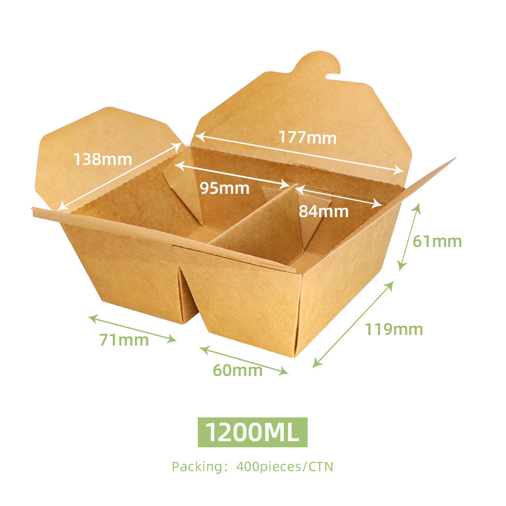 Fried chicken box (single compartment)