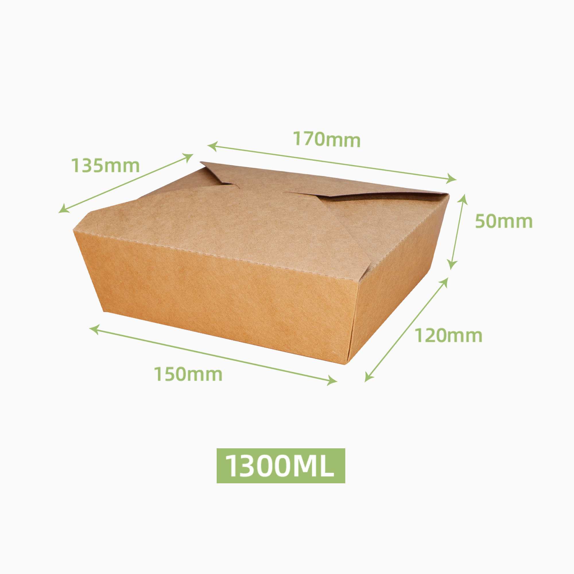 Fried chicken box (single compartment)