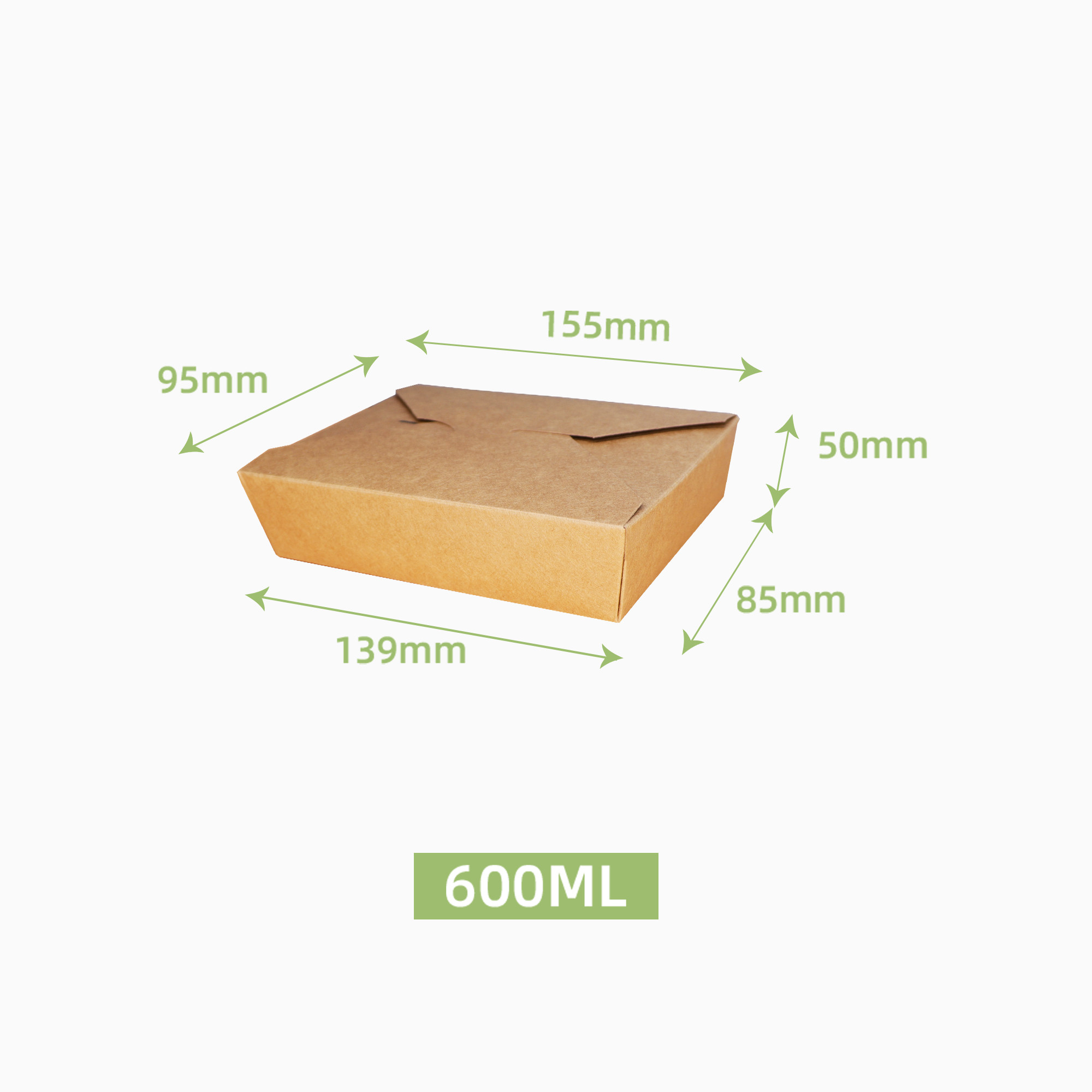 Fried chicken box (single compartment)