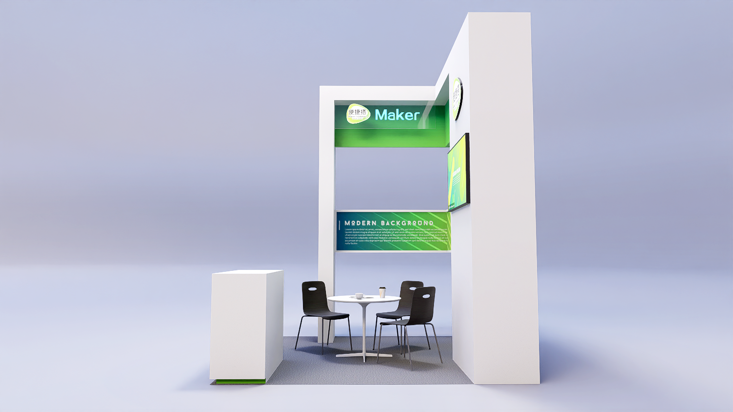 9平米 三面开口