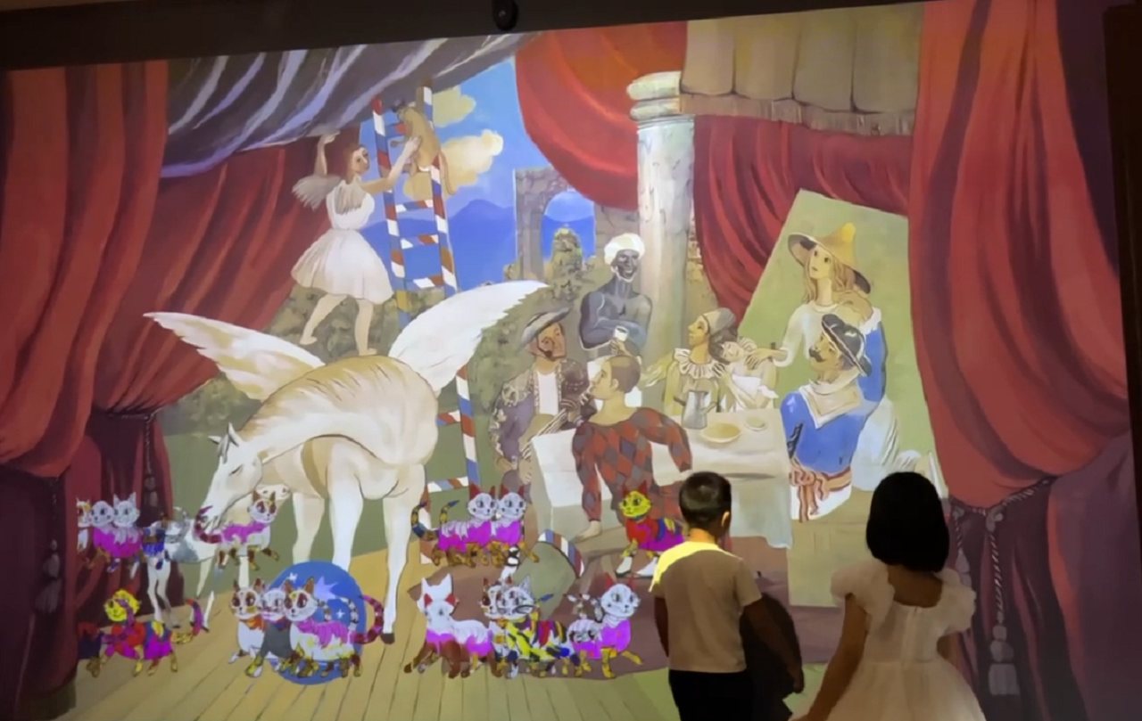 毕加索数字艺术展