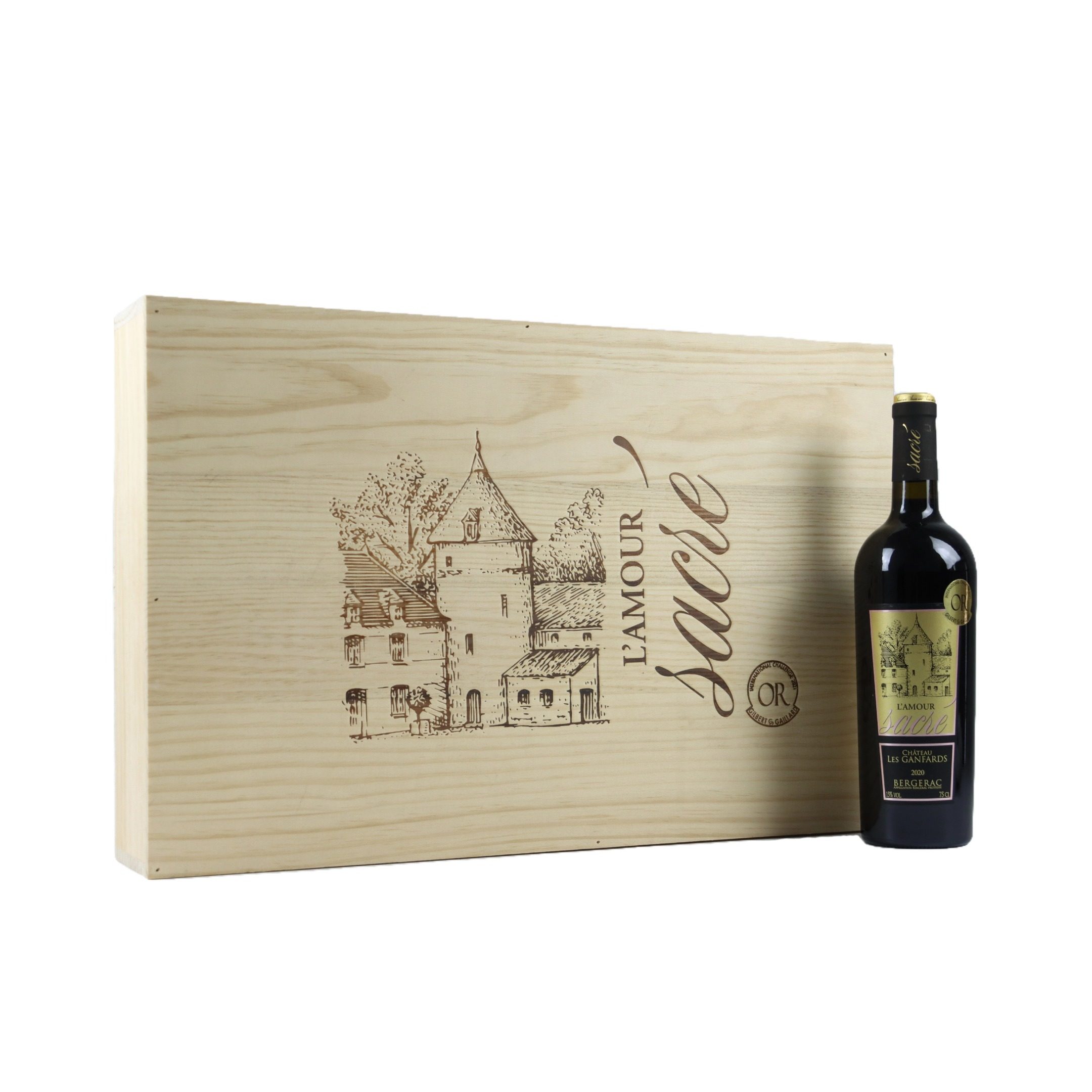 爱意酒庄特选干红葡萄酒    L'AMOUR SACRE