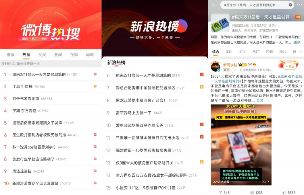 2024年天猫双11传播