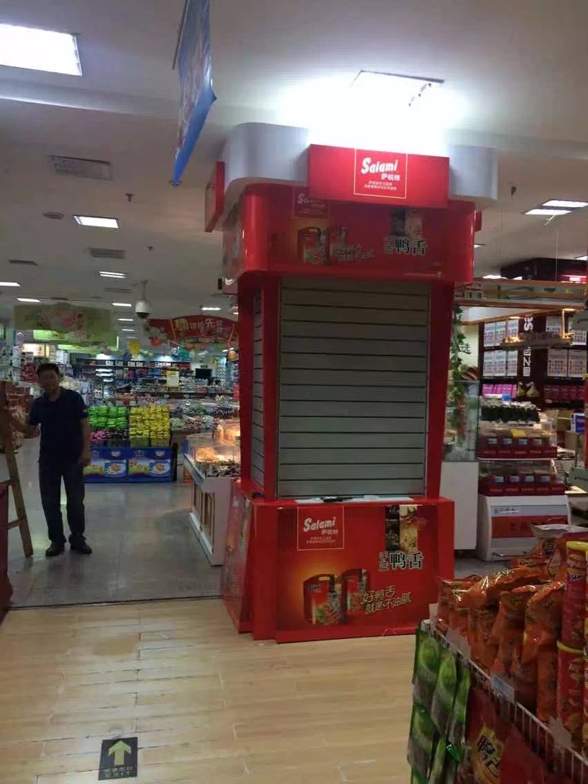 商场超市包柱灯箱