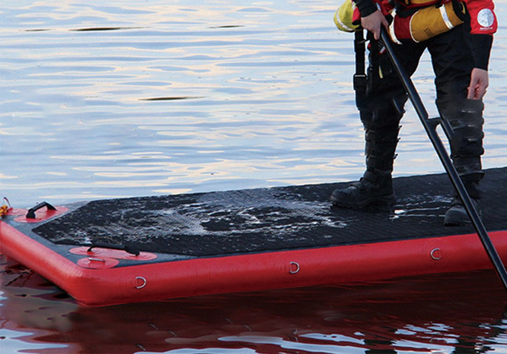 Inflatable life platform