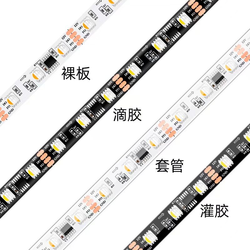 LED幻彩灯条TM1834-60LED-RGBW