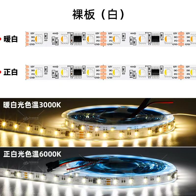 LED幻彩灯条TM1834-60LED-RGBW