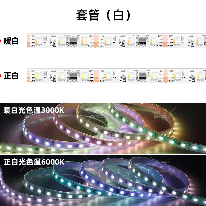 LED幻彩灯条TM1834-60LED-RGBW