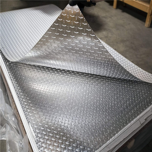 Diamond aluminum plate