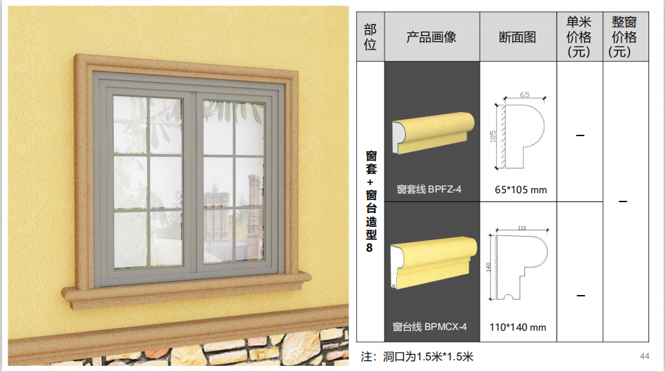 EPS窗套