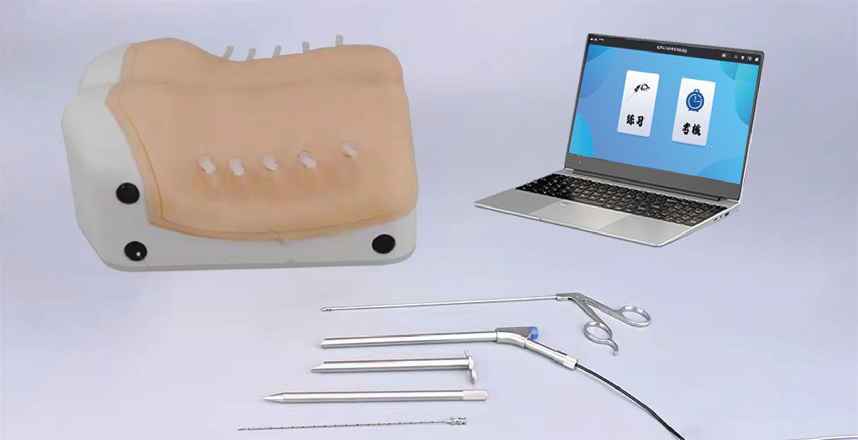 MW10000-100 单侧双通道内镜模拟训练器