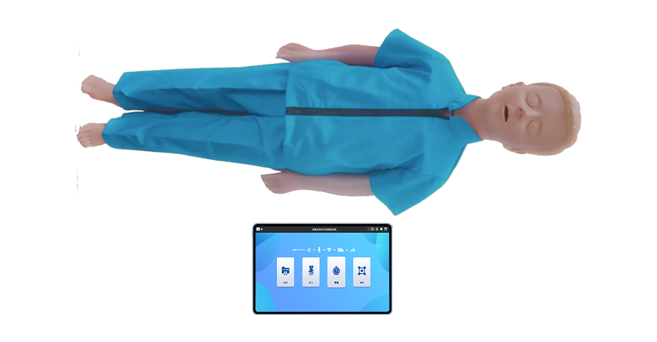 ME203 儿童心肺复苏训练考核系统（除颤）